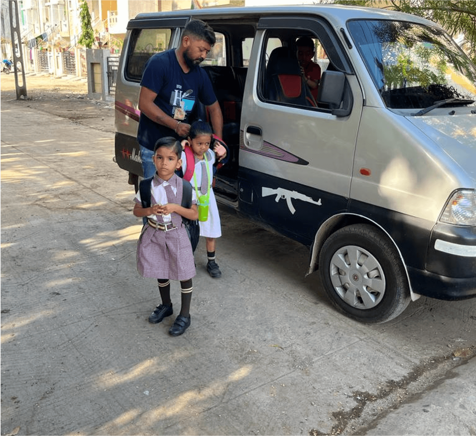Transport Facility provided by the school
