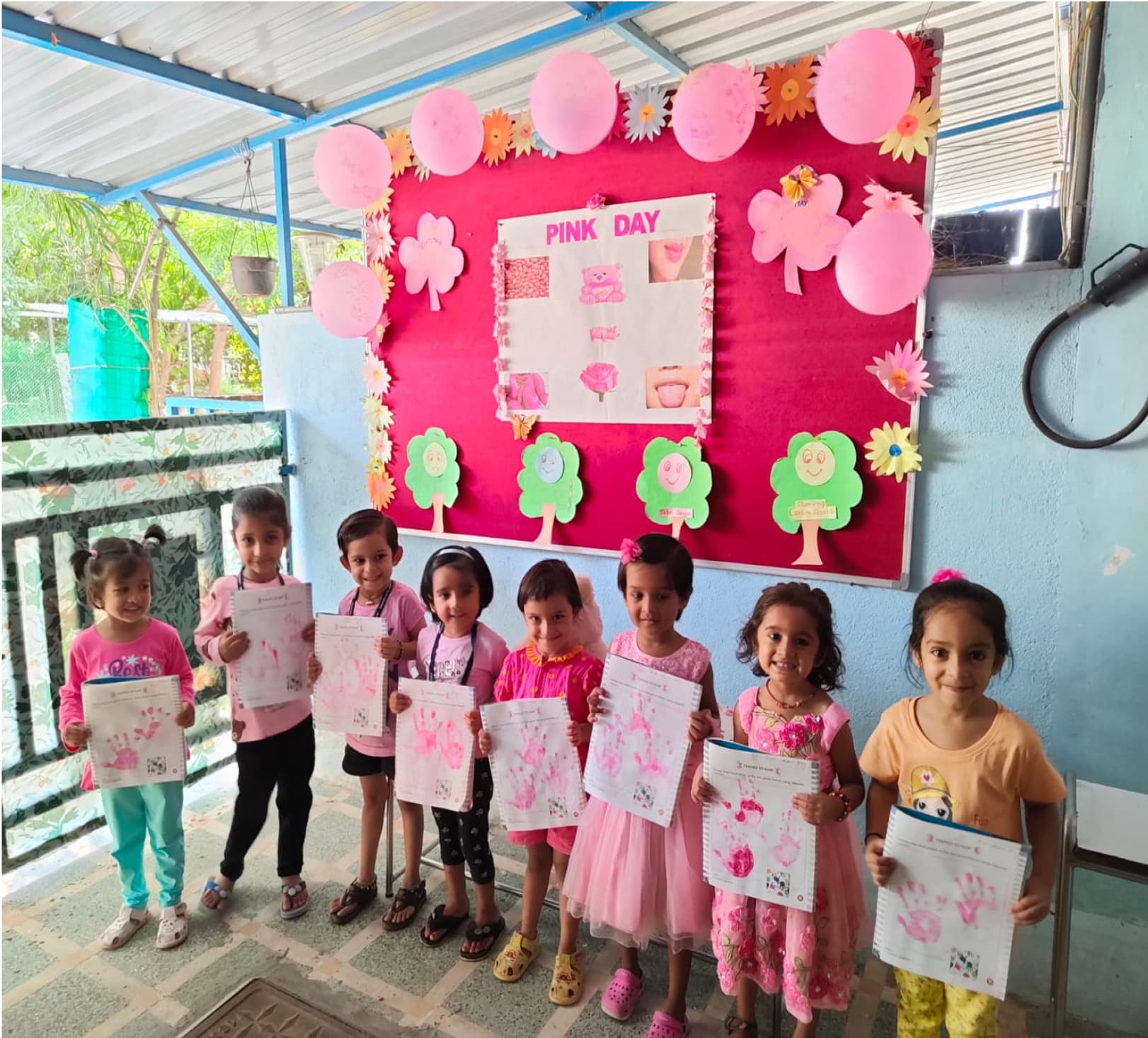 Pink Day Celebration at school
