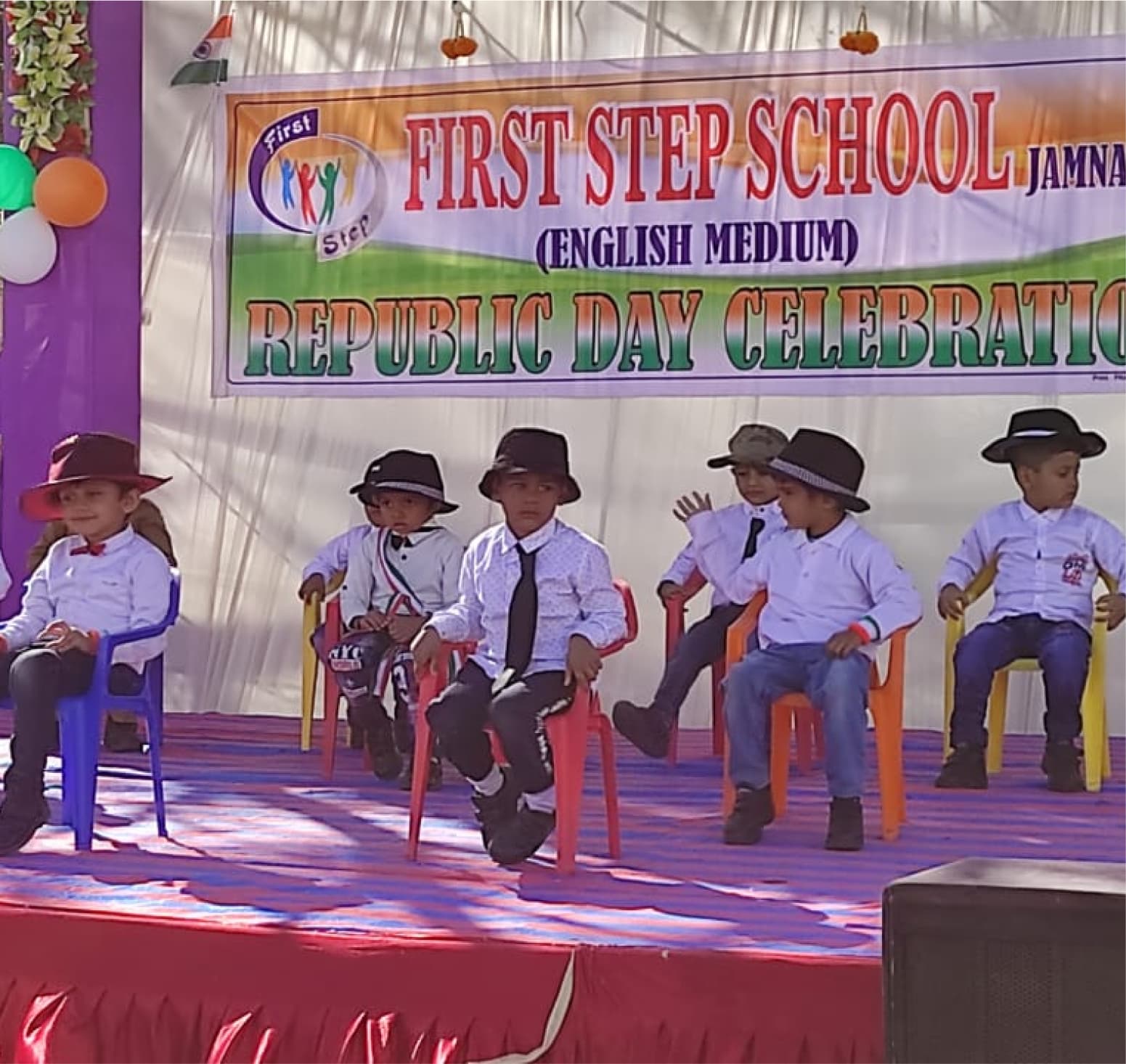 Republic Day Celebration at school